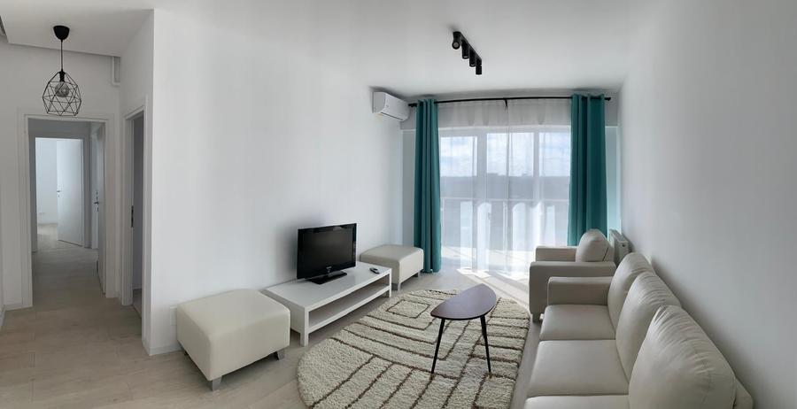 Apartament cu 3 camere decomandat, mobilat în Brâncoveanu
