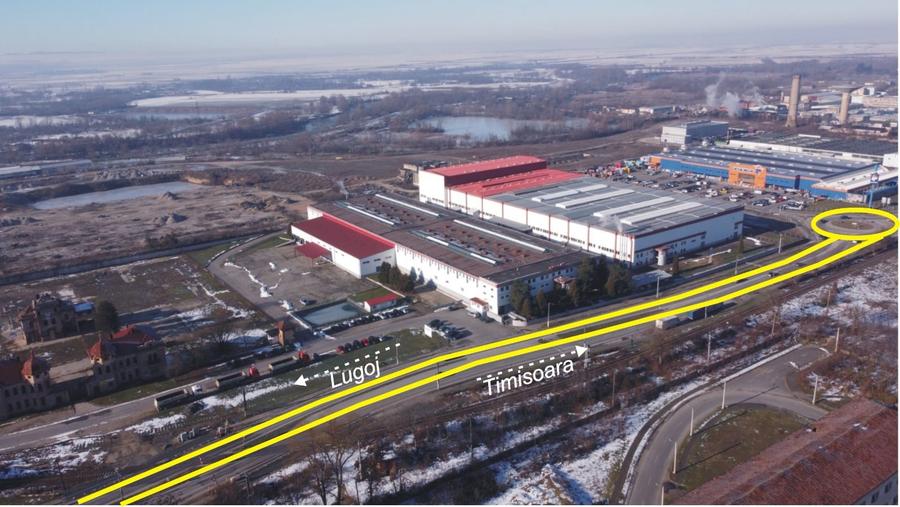 Spațiu industrial, de 7,000 mp, în Lugoj