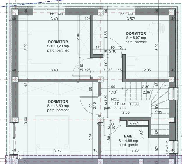 Apartament cu 3 camere în Ultracentral