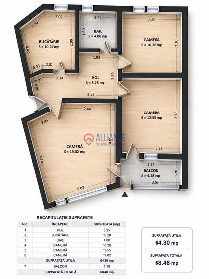 Spațiu comercial, de 68.480003356934 mp, în City Park Mall