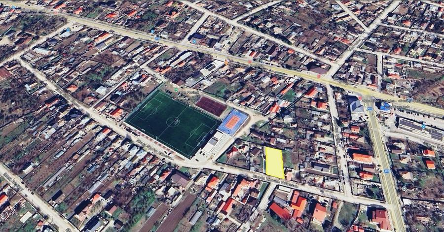 Teren Construcții intravilan de 925 mp, în Central