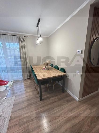 Apartament cu 3 camere decomandat, mobilat în Apahida
