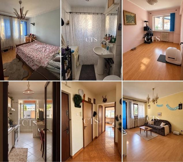 Apartament cu 3 camere decomandat în Aviatorilor