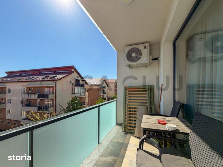 Apartament cu 2 camere, mobilat în Bună Ziua