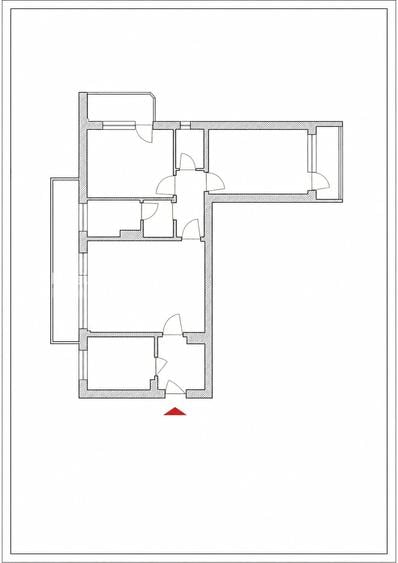 Apartament cu 3 camere semidecomandat în Drumul Taberei