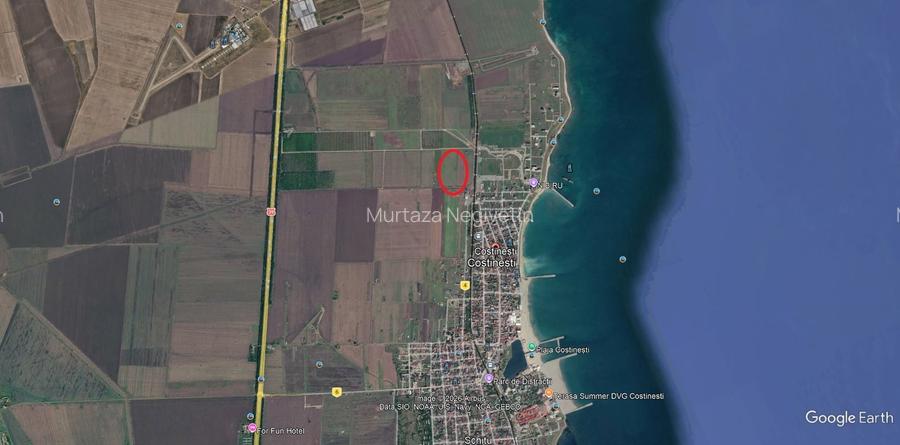 Teren de vanzare in Costinesti lipit de Nibiru