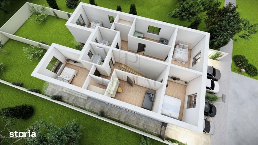 Casă cu 4 camere cu Teren 250 Mp în Săcălaz