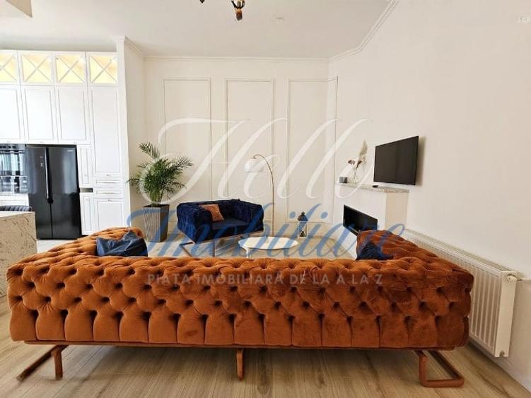 Apartament cu 3 camere semidecomandat, mobilat în Central