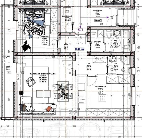 Apartament cu 3 camere decomandat în Calea Urseni