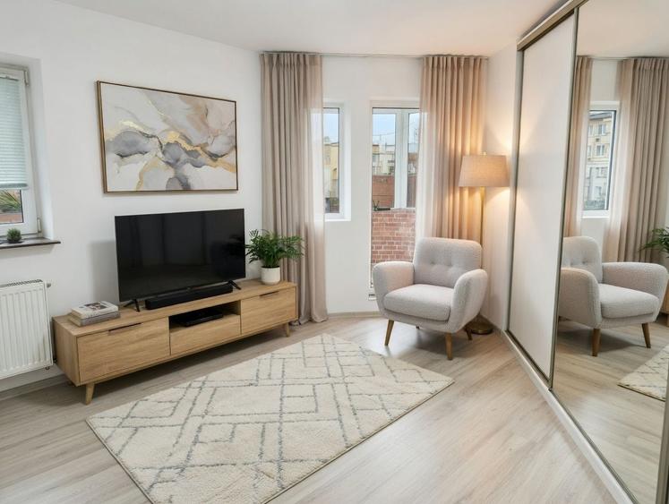 Apartament cu 3 camere decomandat în Trocadero