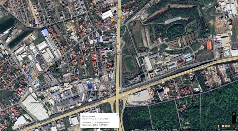 Teren de 4212 mp, în Central