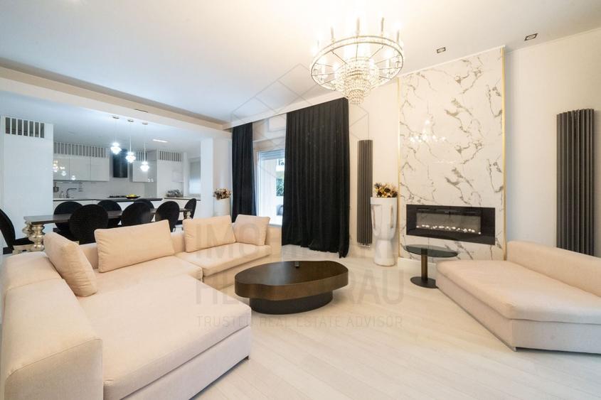 Apartament cu 5 camere decomandat, mobilat în Herăstrău — fotografia 1