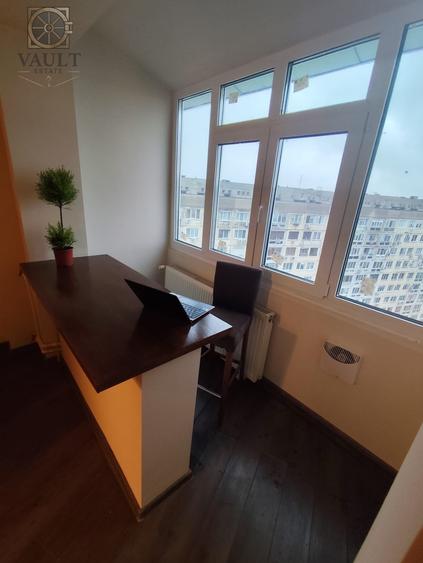 Apartament cu 3 camere decomandat, mobilat în Tineretului