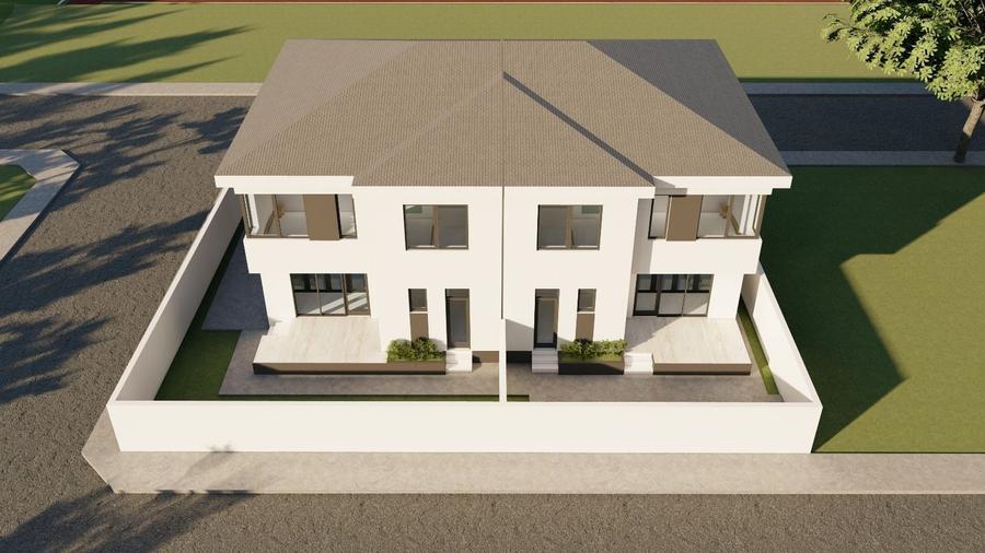 Duplex cu 4 camere cu Teren 200 Mp în Palazu Mare