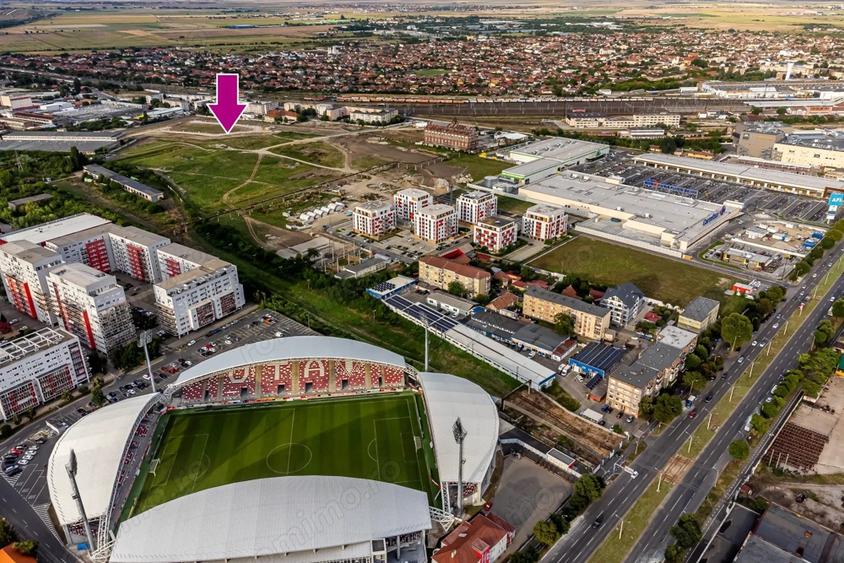 Teren de 454 mp, în Aurel Vlaicu