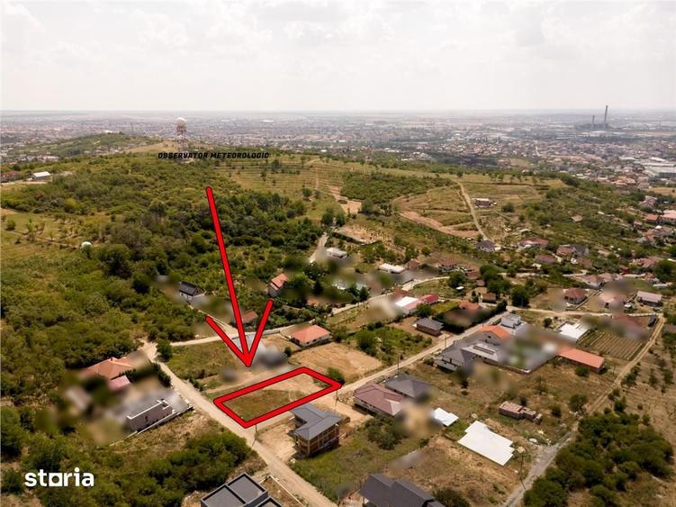 Teren de 951 mp, în Paleu