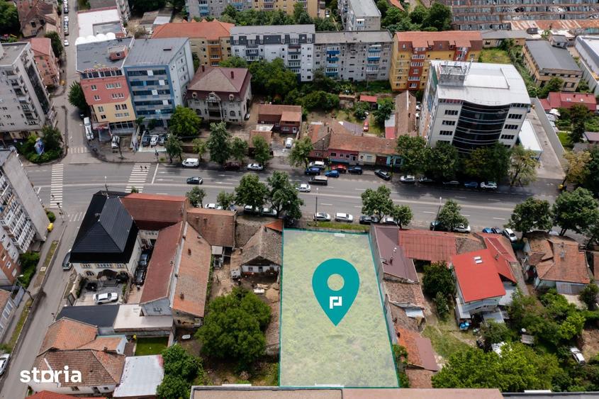 Teren de 989 mp, în Dorobanților