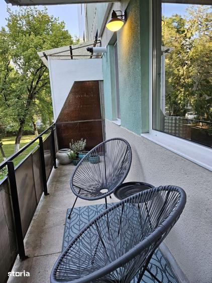 Apartament 2 camere, Gheorgheni, etaj 1, renovat, mobilat, balcon mare - 4