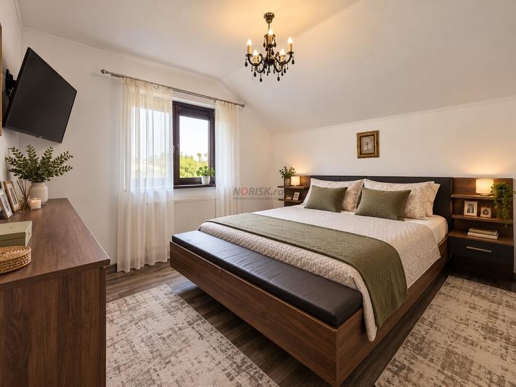 Casă individuală cu 5 camere cu Garaj în Ștefăneștii de Jos