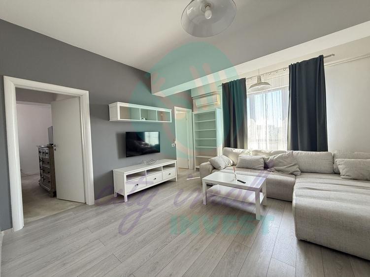 Apartament cu 2 camere semidecomandat, mobilat în P-ța Alba Iulia
