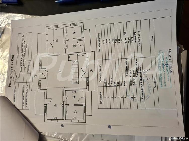 Casă cu 6 camere cu Teren 404 Mp în Ovidiu