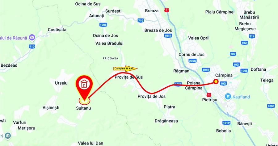 Teren Construcții intravilan de 4044 mp, în Sultanu