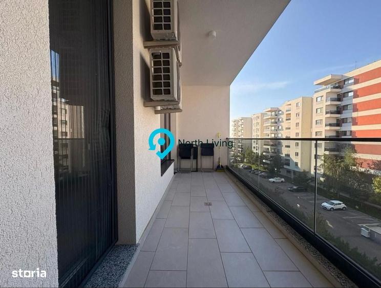 Apartament cu 2 camere, mobilat în Pipera