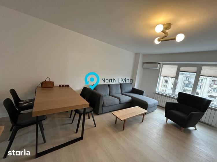 Apartament cu 3 camere decomandat, mobilat în Cișmigiu