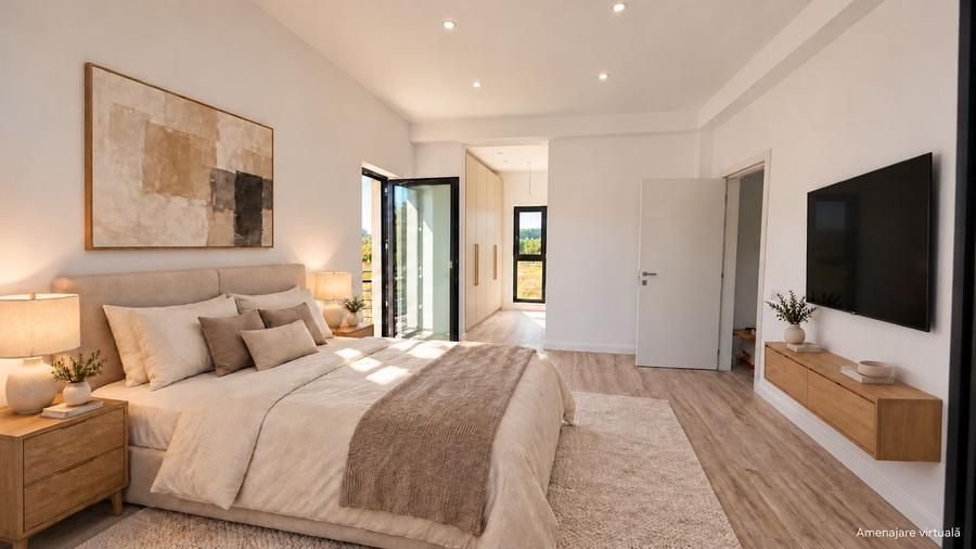 Casă individuală cu 5 camere cu Teren 447 Mp în Corbeanca