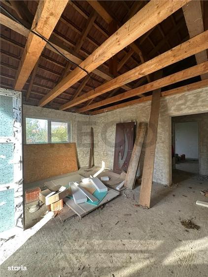 Casă cu 3 camere cu Teren 460 Mp în Oșorhei