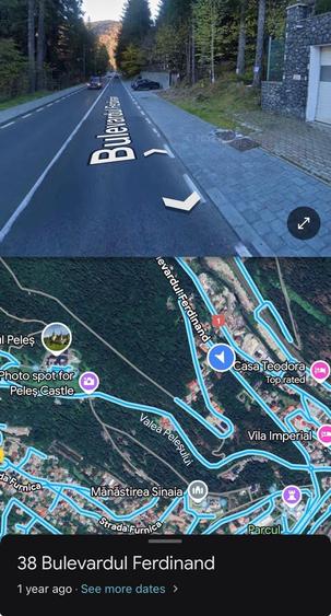 Oportunitate de investie in teren intravilan zona Castelul Peles Sinaia - 1