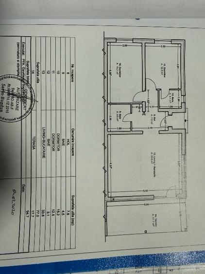 Duplex cu 3 camere cu Canalizare în Parța