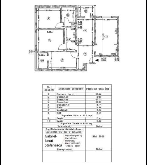 Apartament cu 4 camere decomandat, mobilat în Dristor