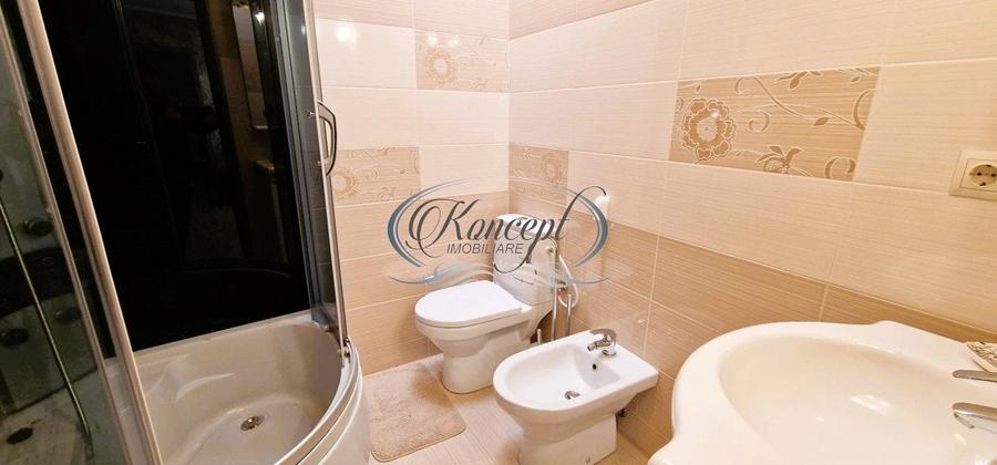 Apartament cu 2 camere semidecomandat, mobilat în Borhanci