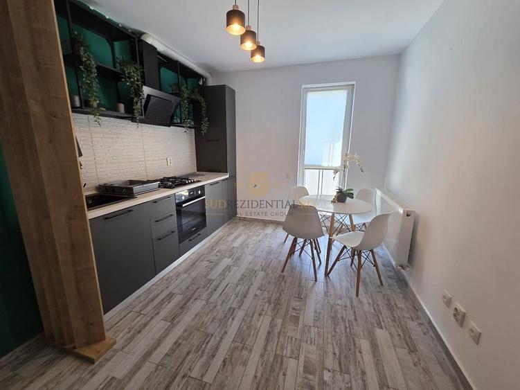 Apartament cu 2 camere decomandat, mobilat în Sud