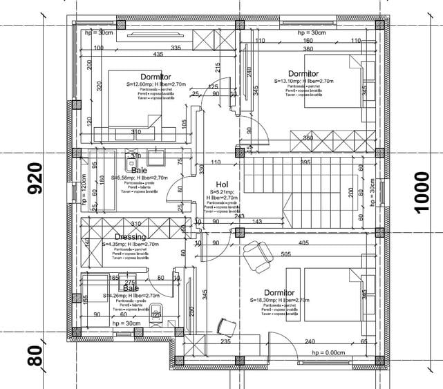 Casă individuală cu 5 camere cu Teren 350 Mp în Berceni