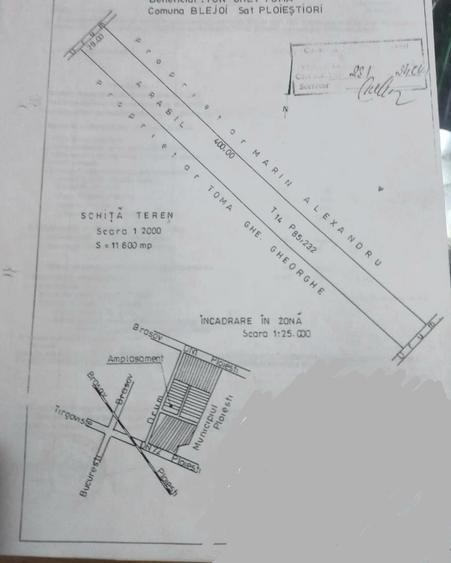 Teren agricol intravilan de 11600 mp, în Exterior Vest