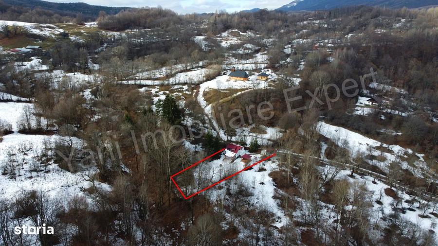 Casă cu 4 camere cu Teren 1435 Mp în Bradu