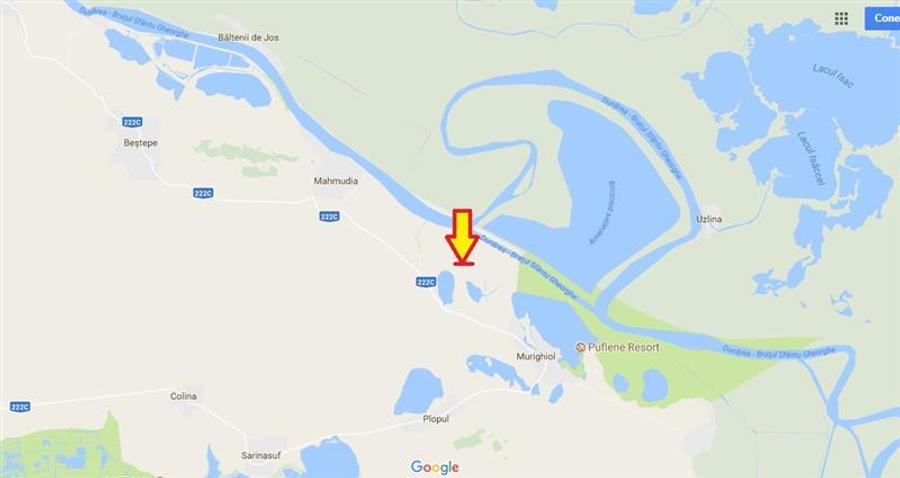 Teren Construcții intravilan de 124150 mp, în Murighiol