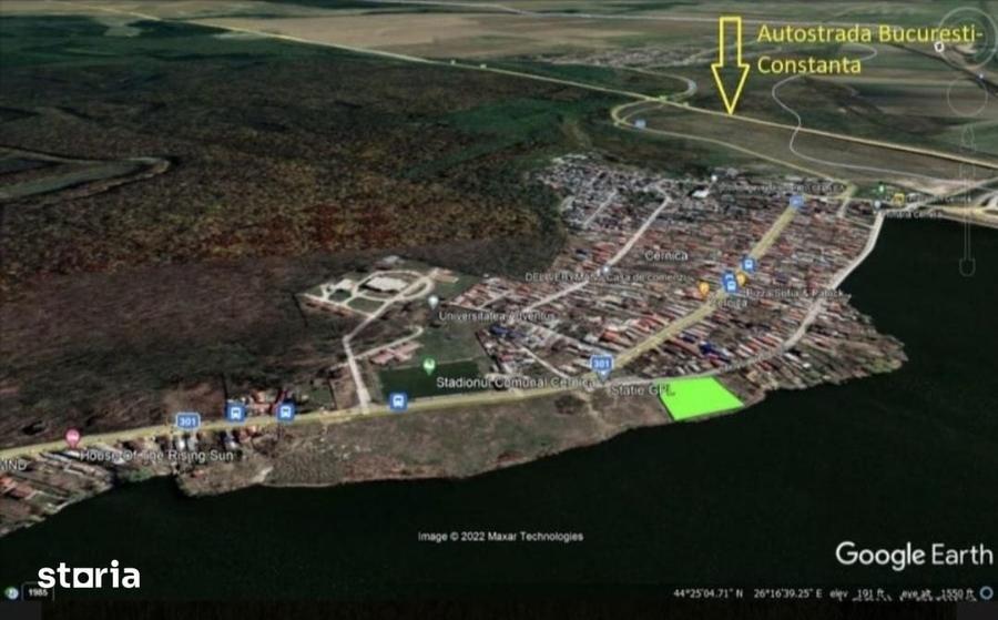 Teren de 2500 mp, în Central