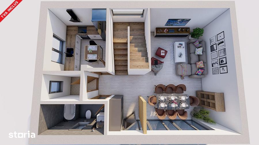 Apartament cu 4 camere în Tomis Plus