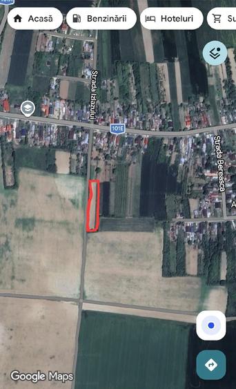 Teren de 2500 mp, în Poienarii Burchii