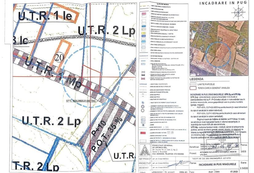 Teren Construcții intravilan de 26100 mp, în Măgurele