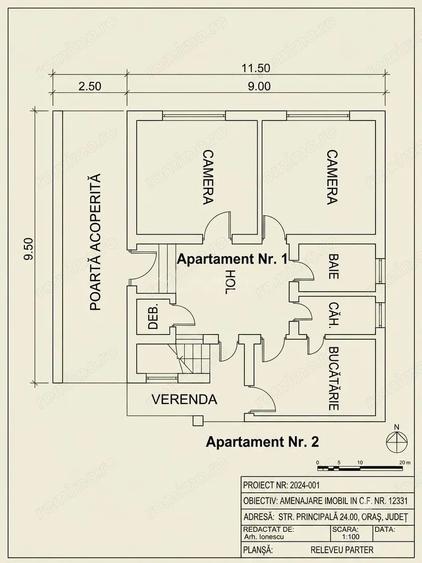 Imobil cu 3 apartamente - 270 mp construiti - langa Palatul Baroc locuinta sau investitie - 1