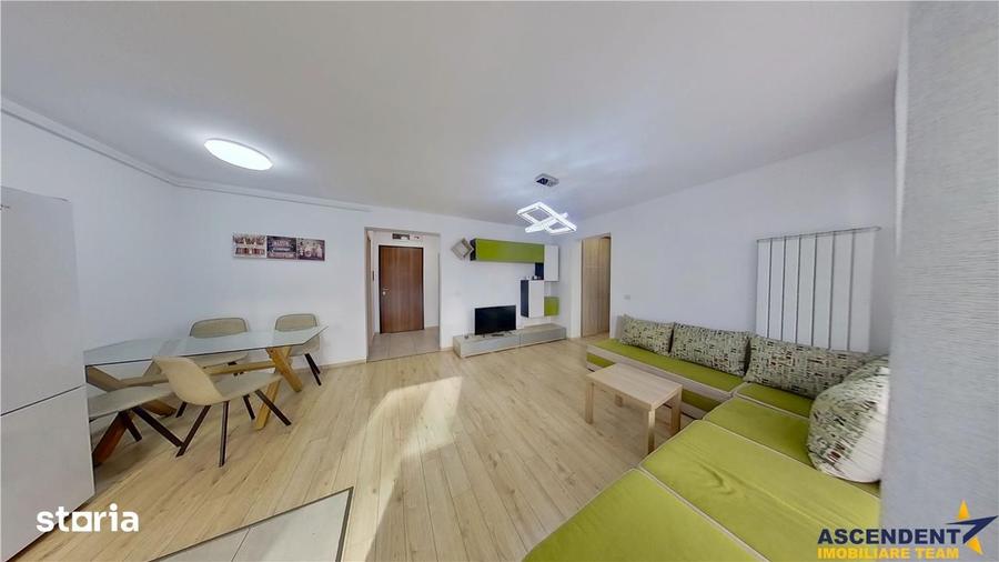 Apartament cu 2 camere, mobilat în Tractorul