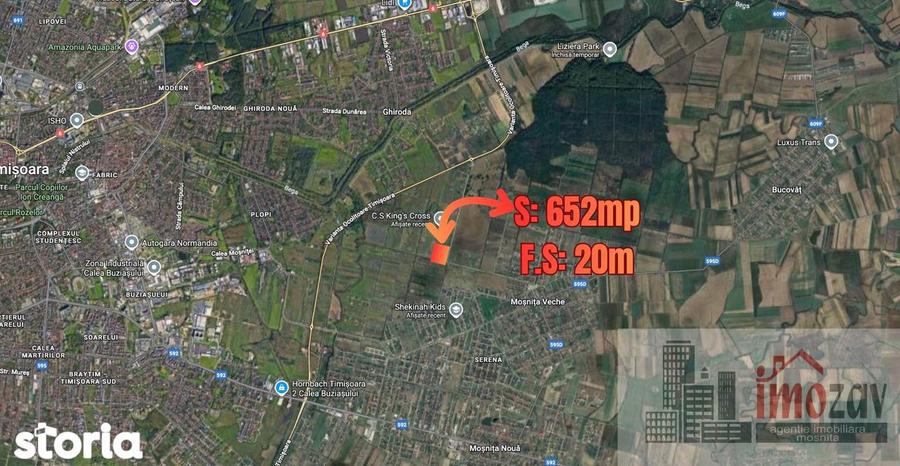 Teren de vanzare pe Str. Prahovei Mo?ni?a Veche - 1