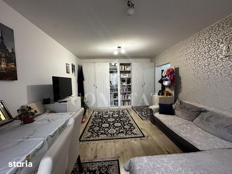 Apartament cu 2 camere decomandat, mobilat în Borhanci