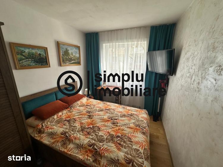 Apartament cu 3 camere semidecomandat în Central