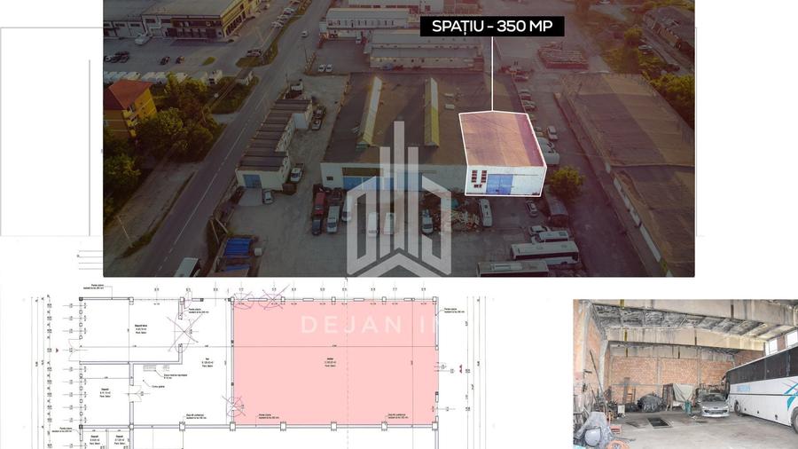 Spațiu industrial, de 100 mp, în Gării