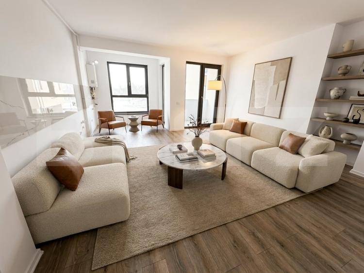 Apartament 3 camere, bloc nou, 63mp, zona Centru - 1
